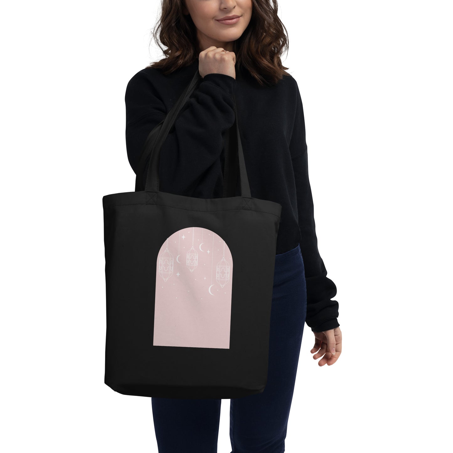 Pink Ramadan Lanterns - Eco Tote Bag
