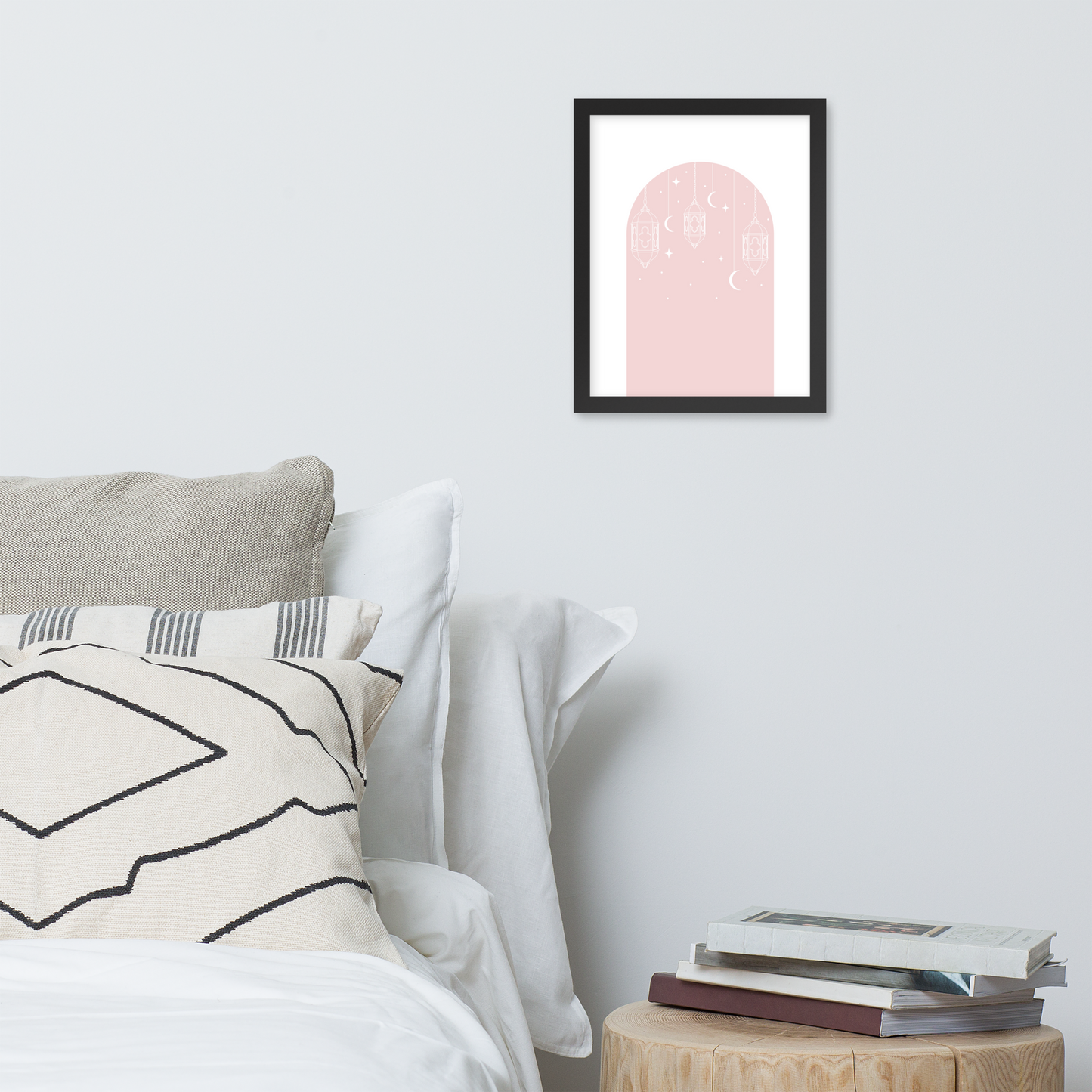 Ramadan Lanterns - Framed poster