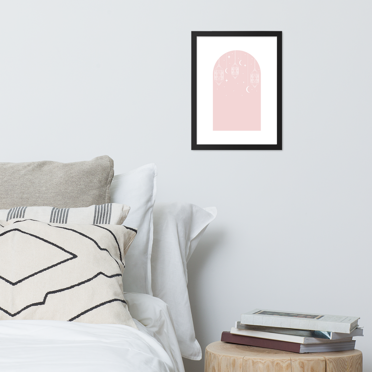 Ramadan Lanterns - Framed poster