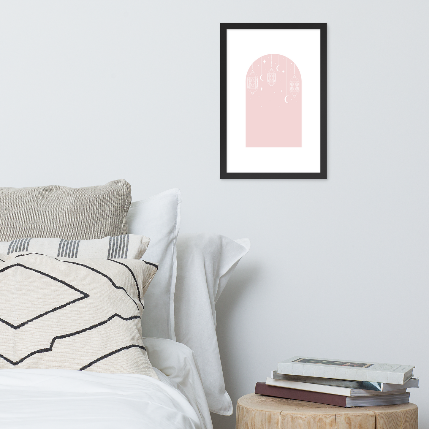 Ramadan Lanterns - Framed poster