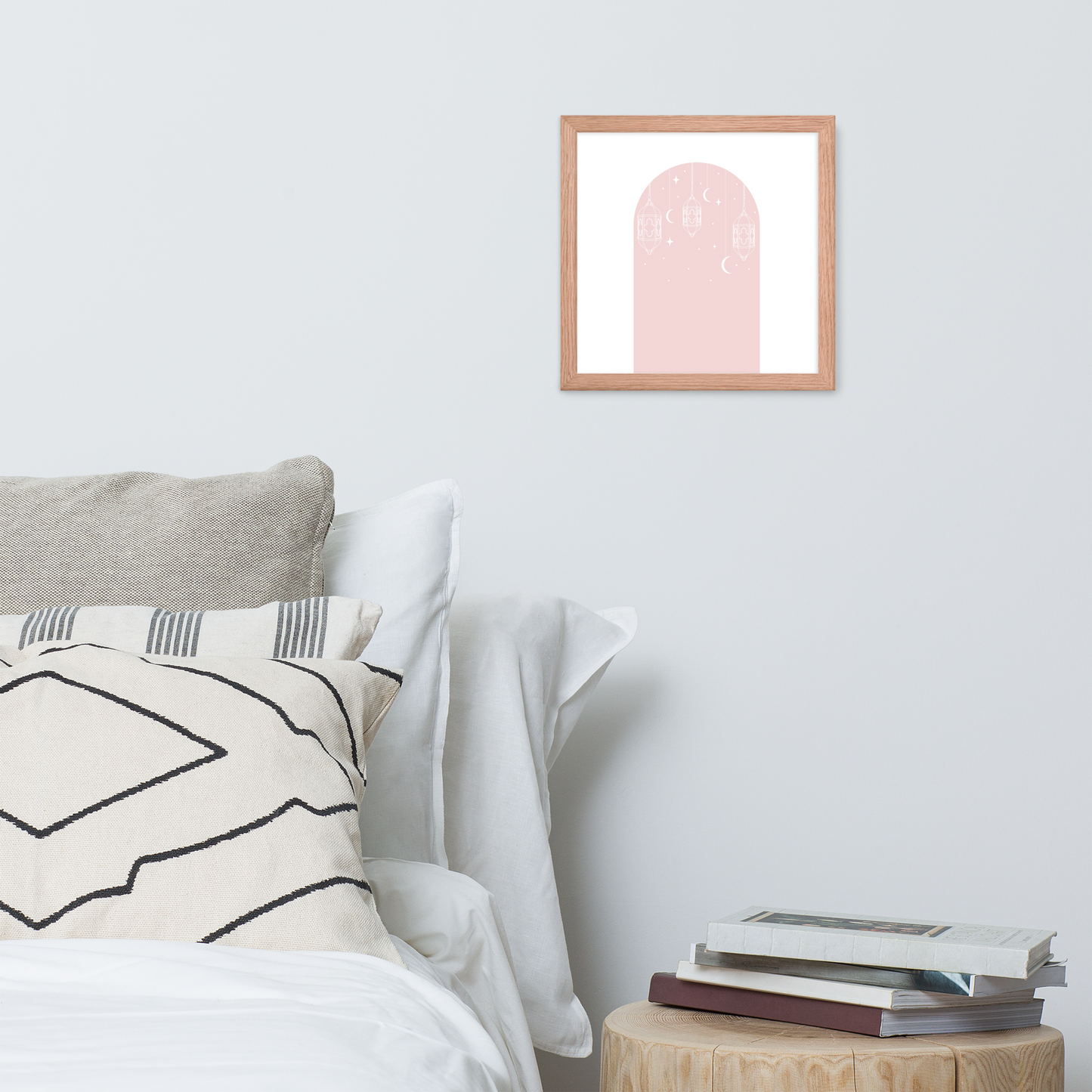 Ramadan Lanterns - Framed poster