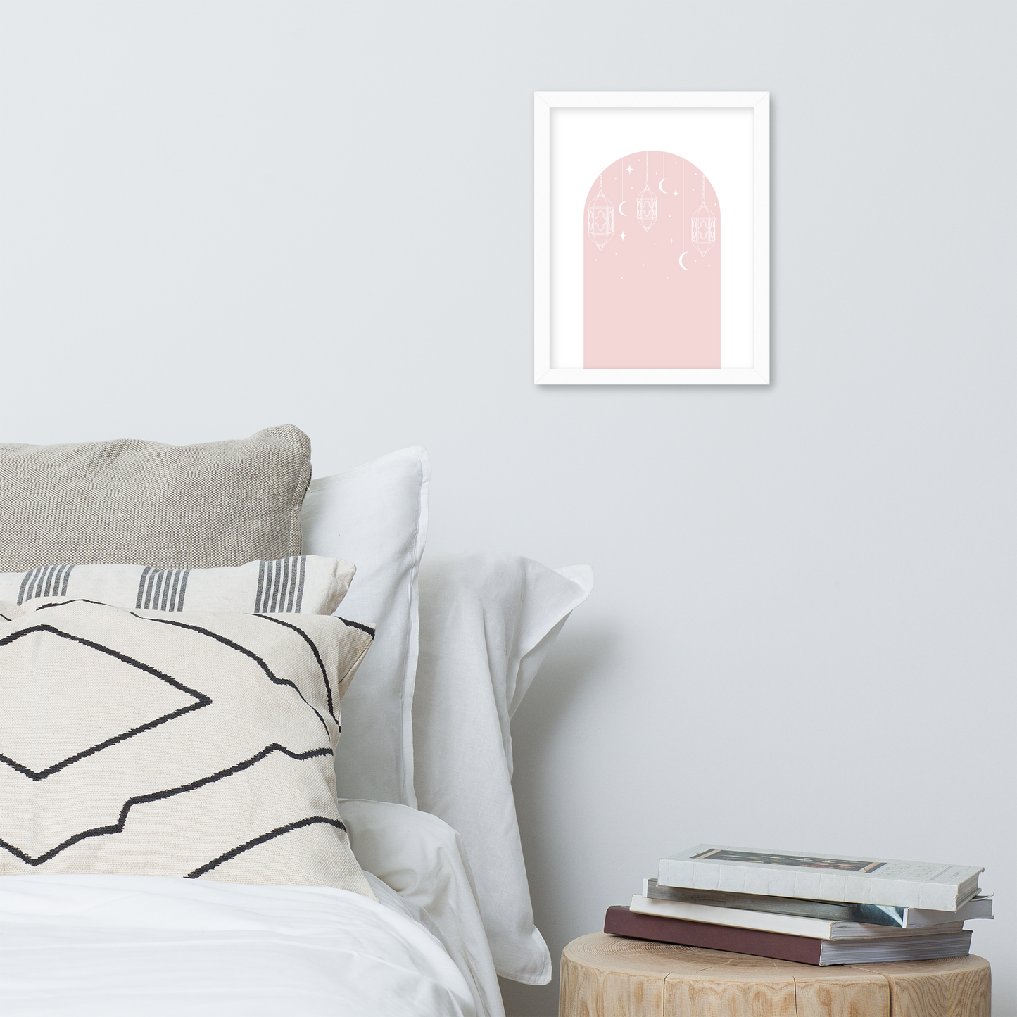 Ramadan Lanterns - Framed poster