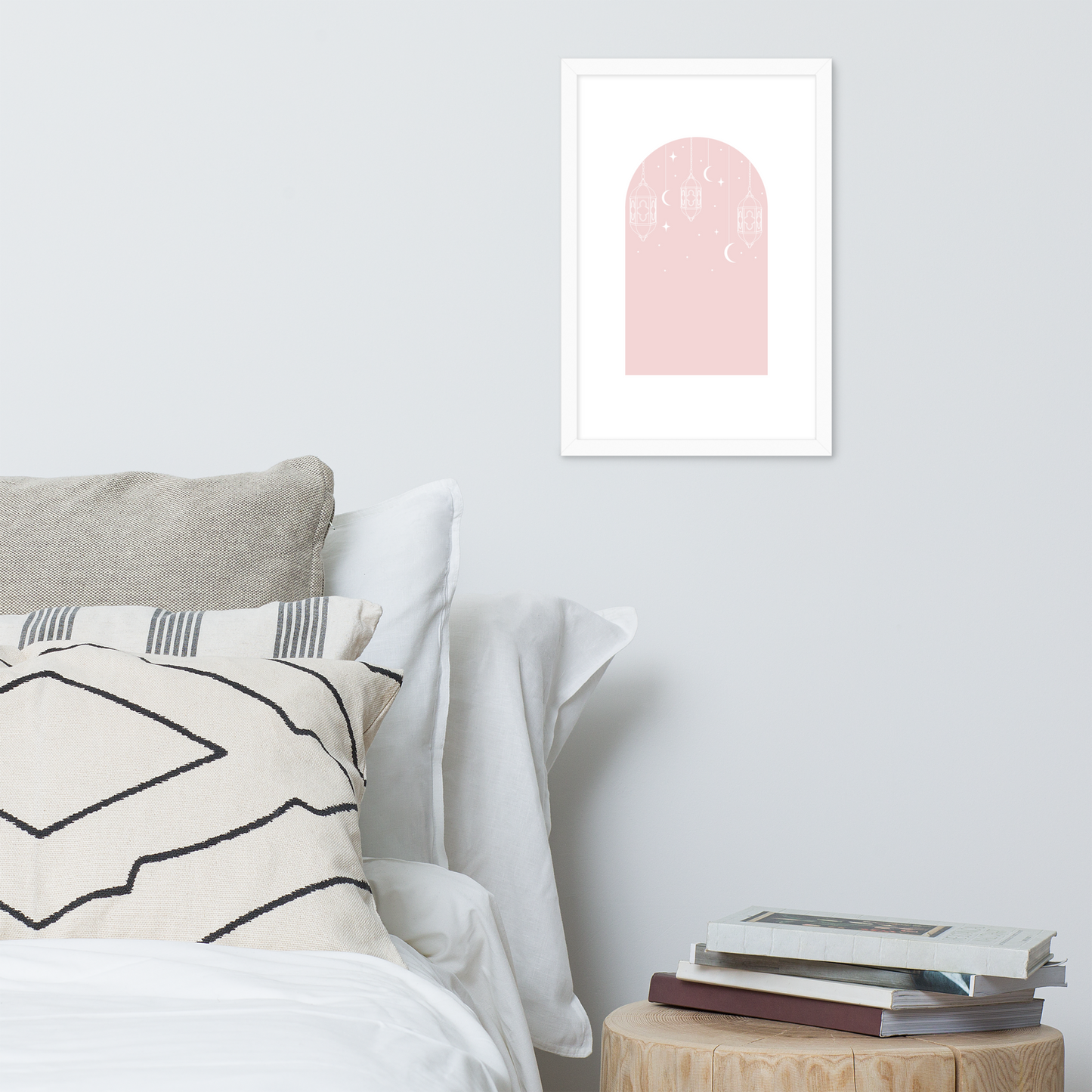 Ramadan Lanterns - Framed poster