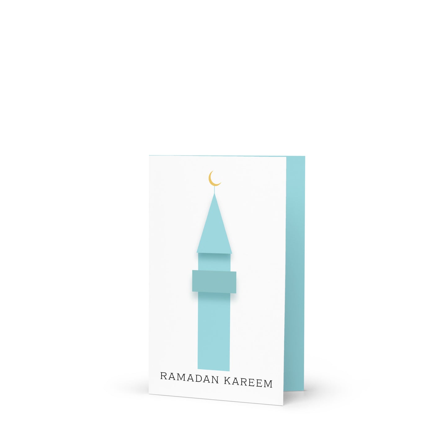 Ramadan Kareem (Minaret) - Greeting card