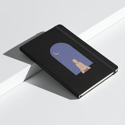 Hardcover bound notebook