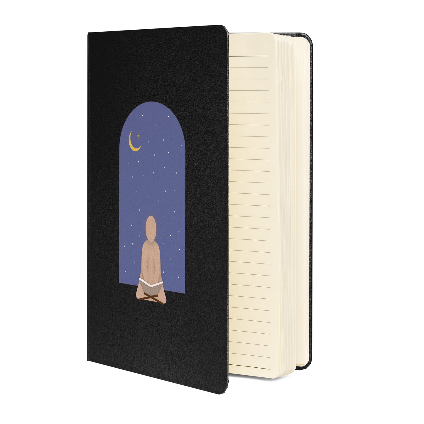 Hardcover bound notebook
