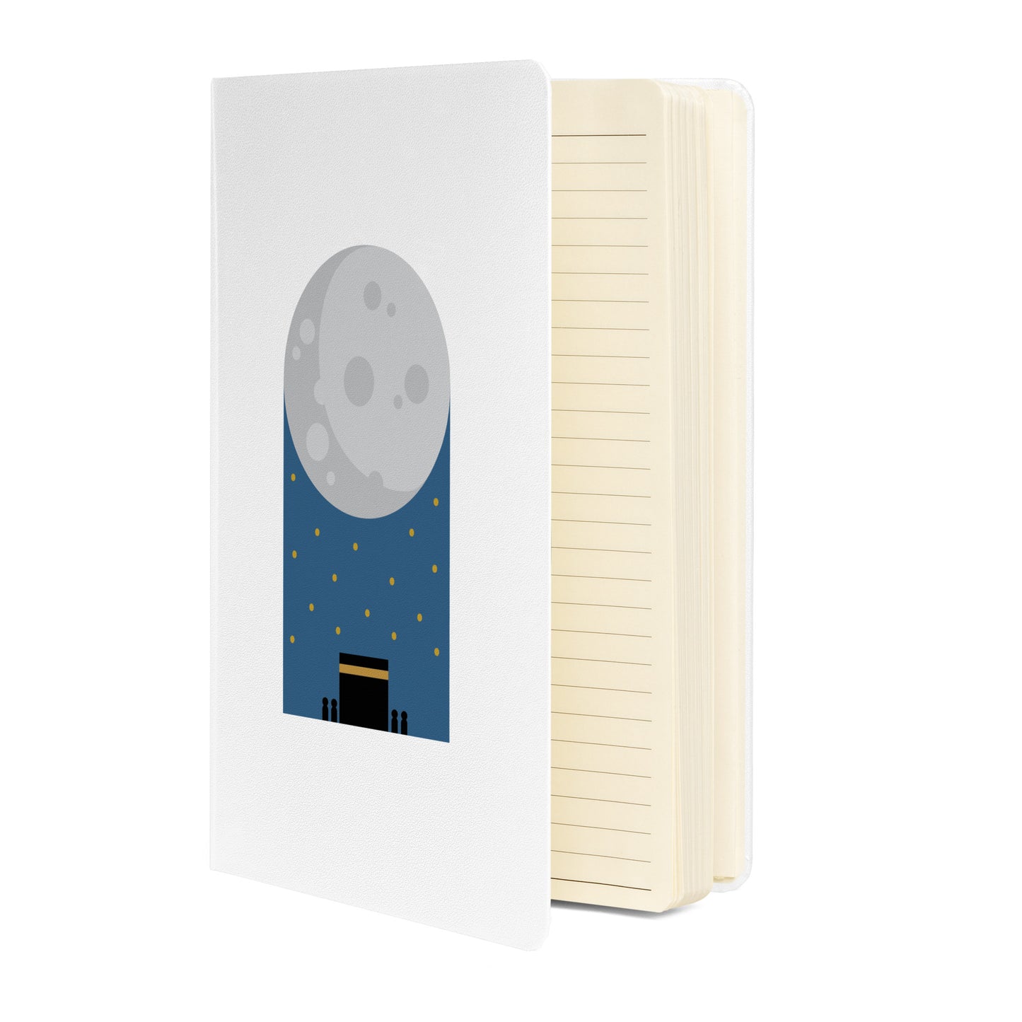 Kaaba Night - Hardcover bound notebook