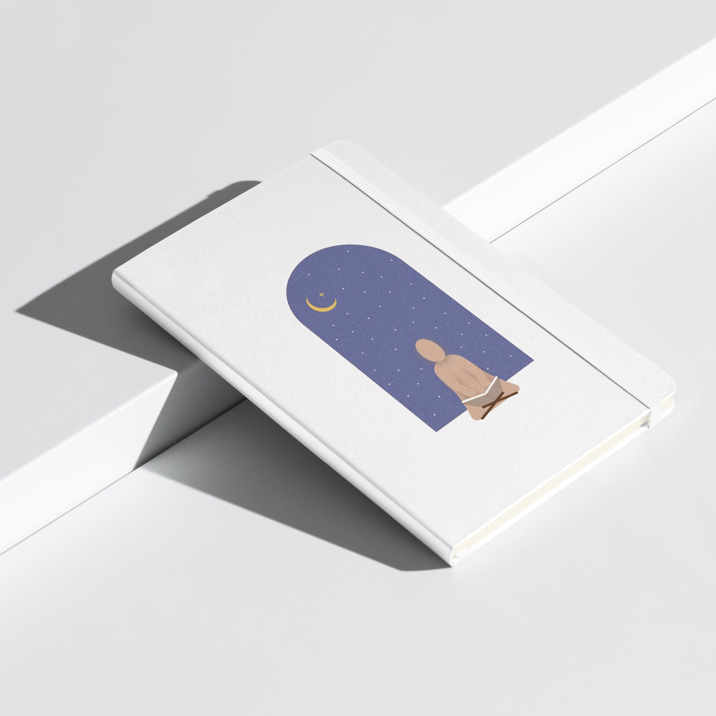 Hardcover bound notebook