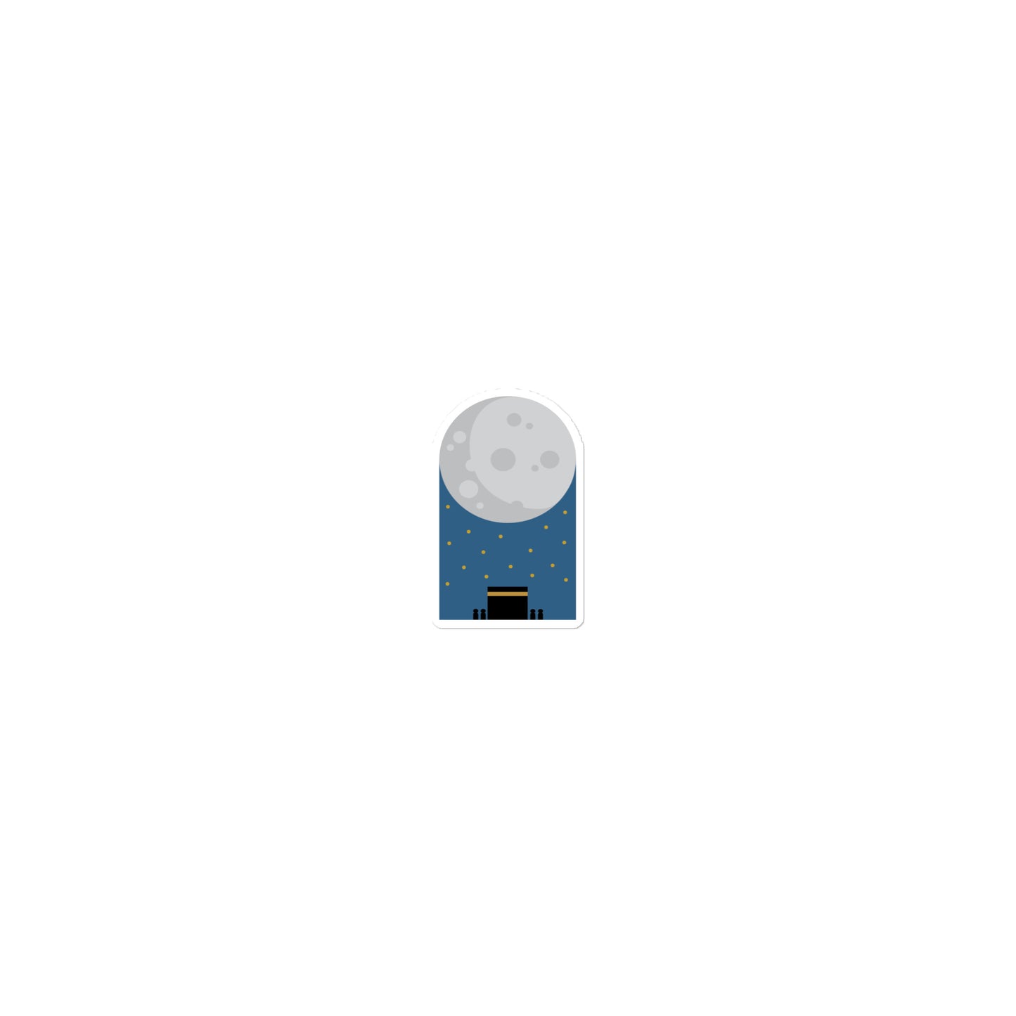 Kaaba Night - Bubble-free stickers
