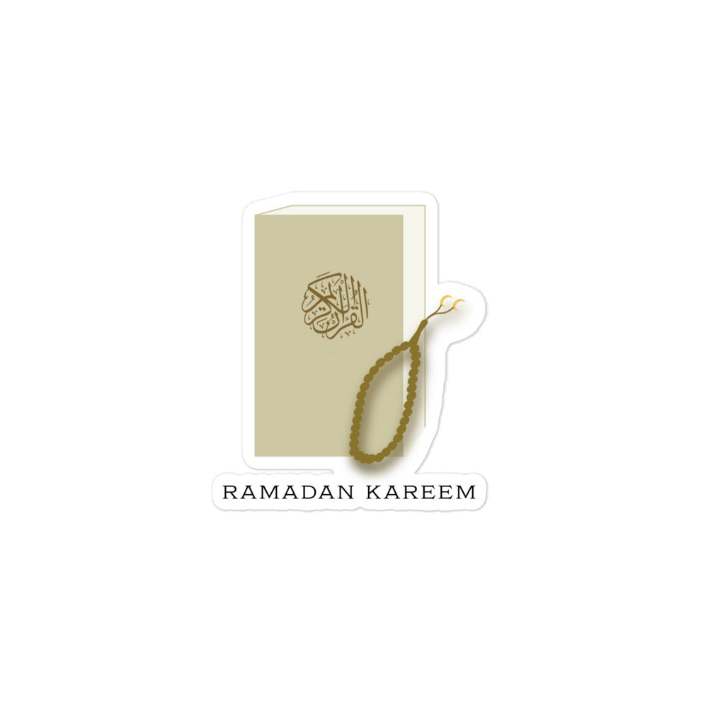 Quran and Prayer Beads - Bubble-free stickers