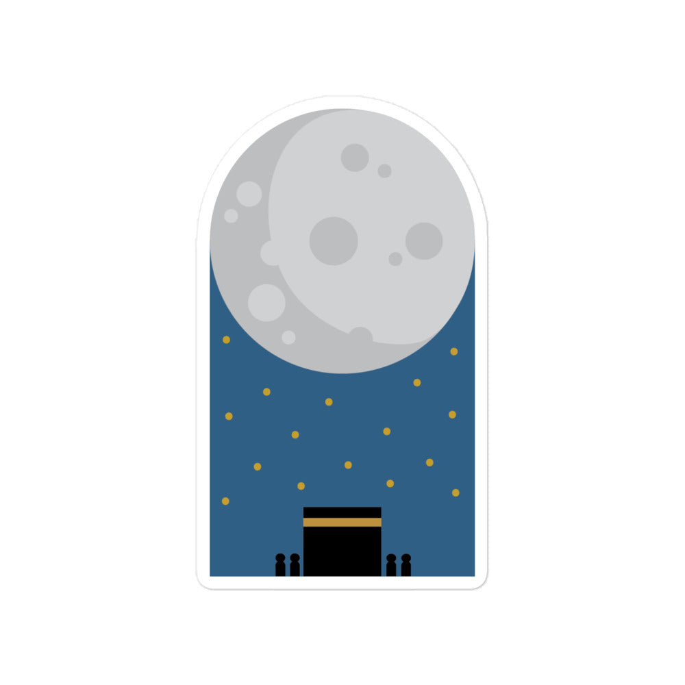 Kaaba Night - Bubble-free stickers
