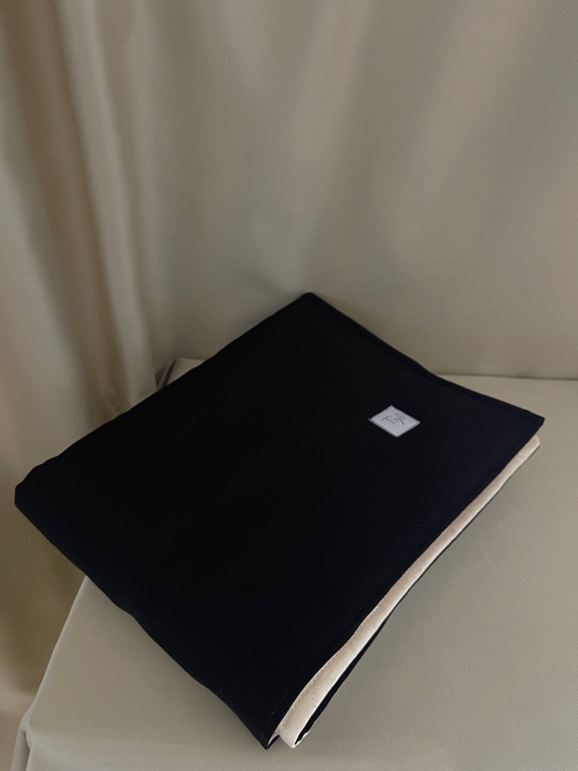 Black Padded Prayer Mat