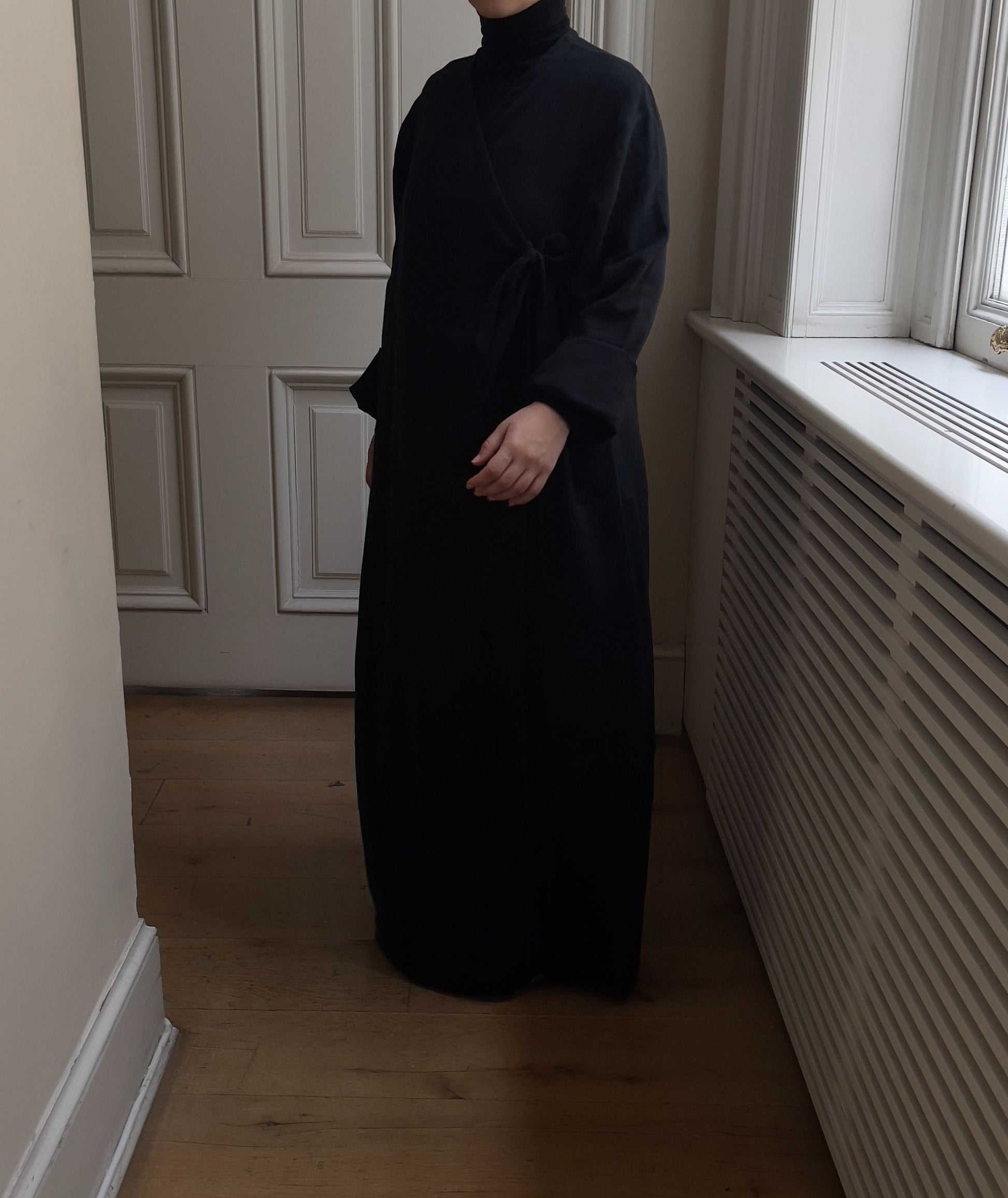 Black Wrap Dress