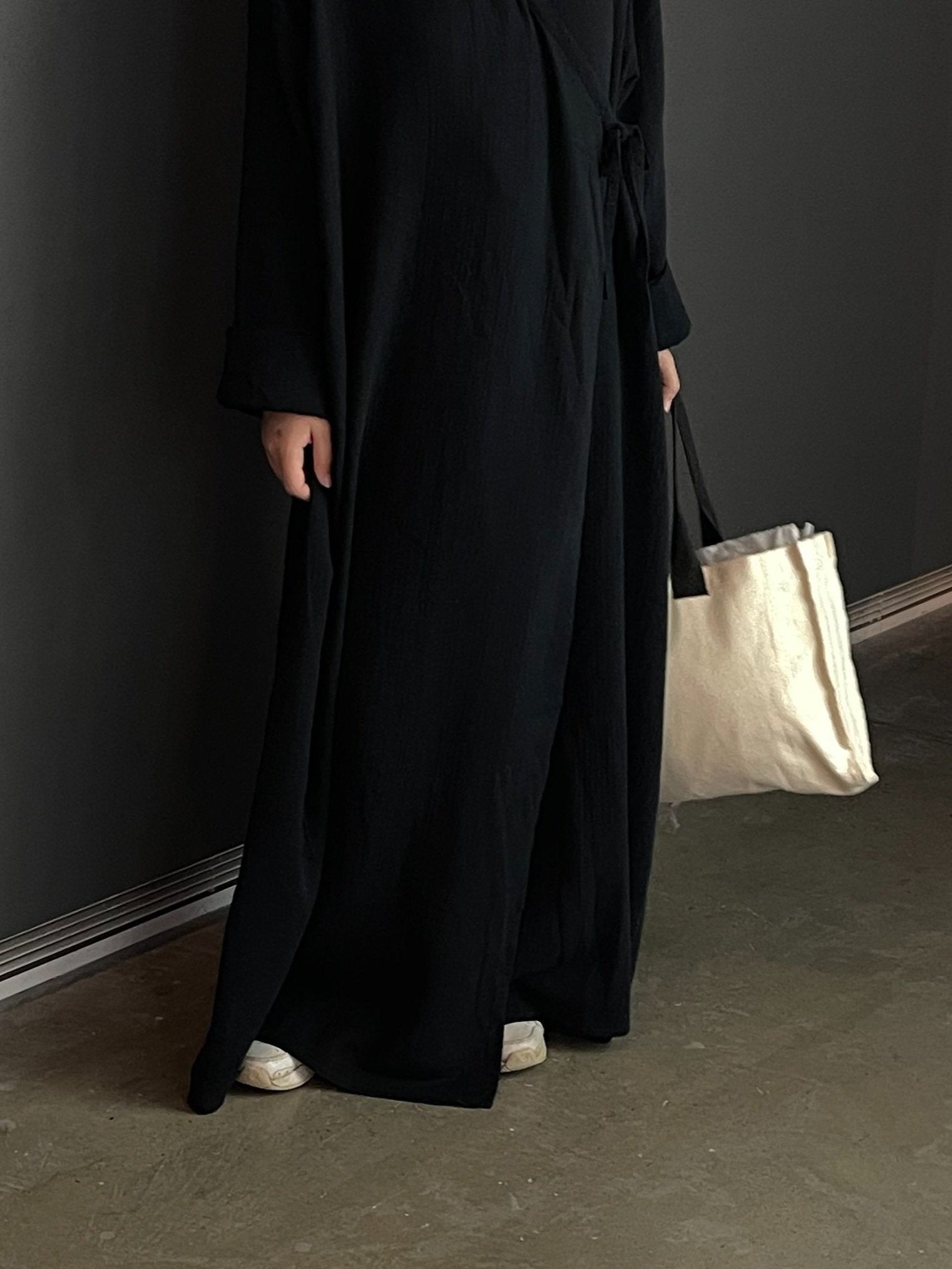 Black Wrap Dress