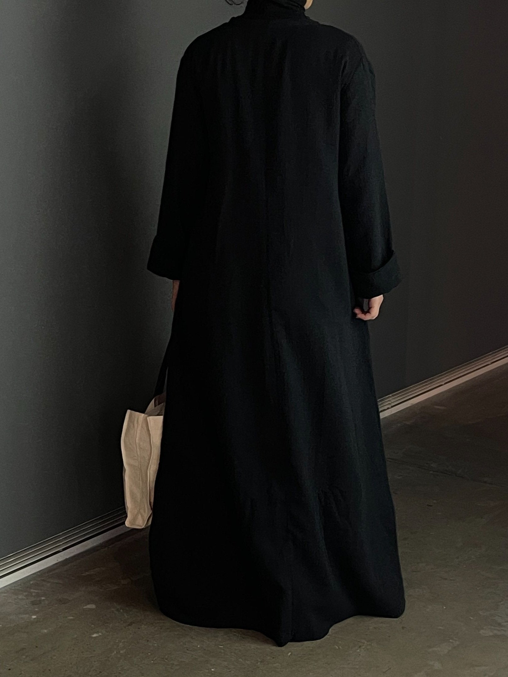 Black Wrap Dress