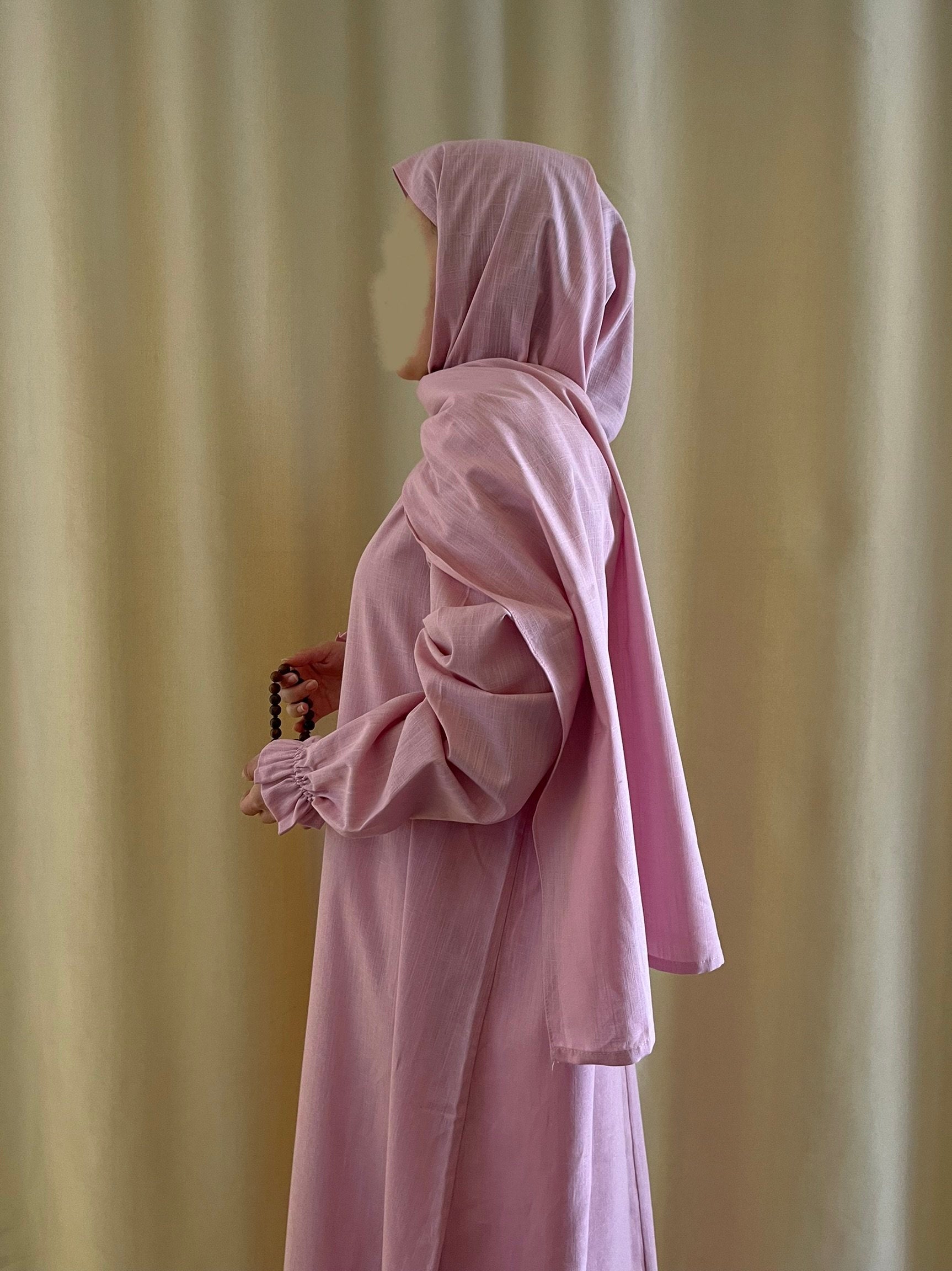 Pink A-Line Dress
