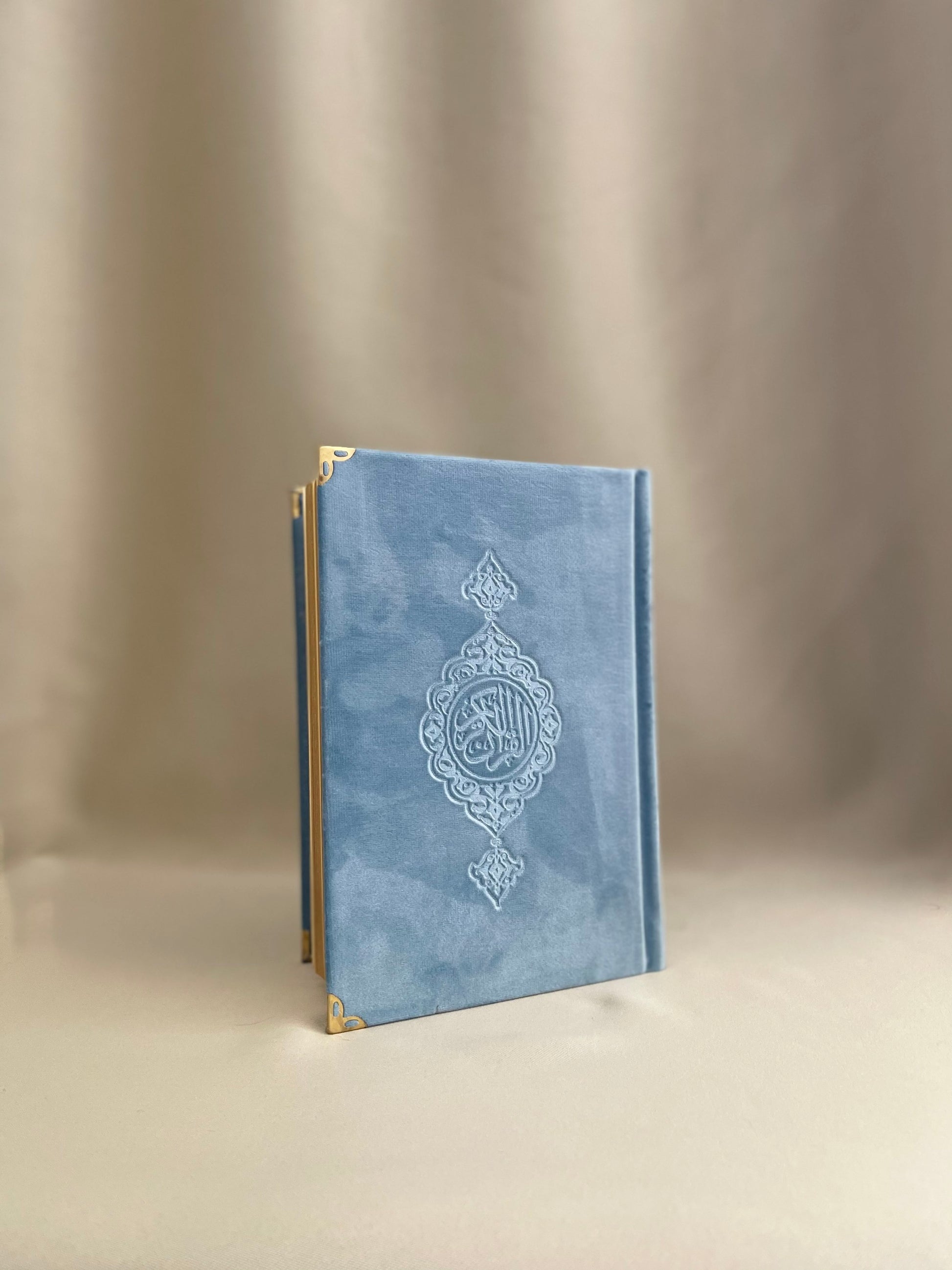Blue Engraved Mushaf