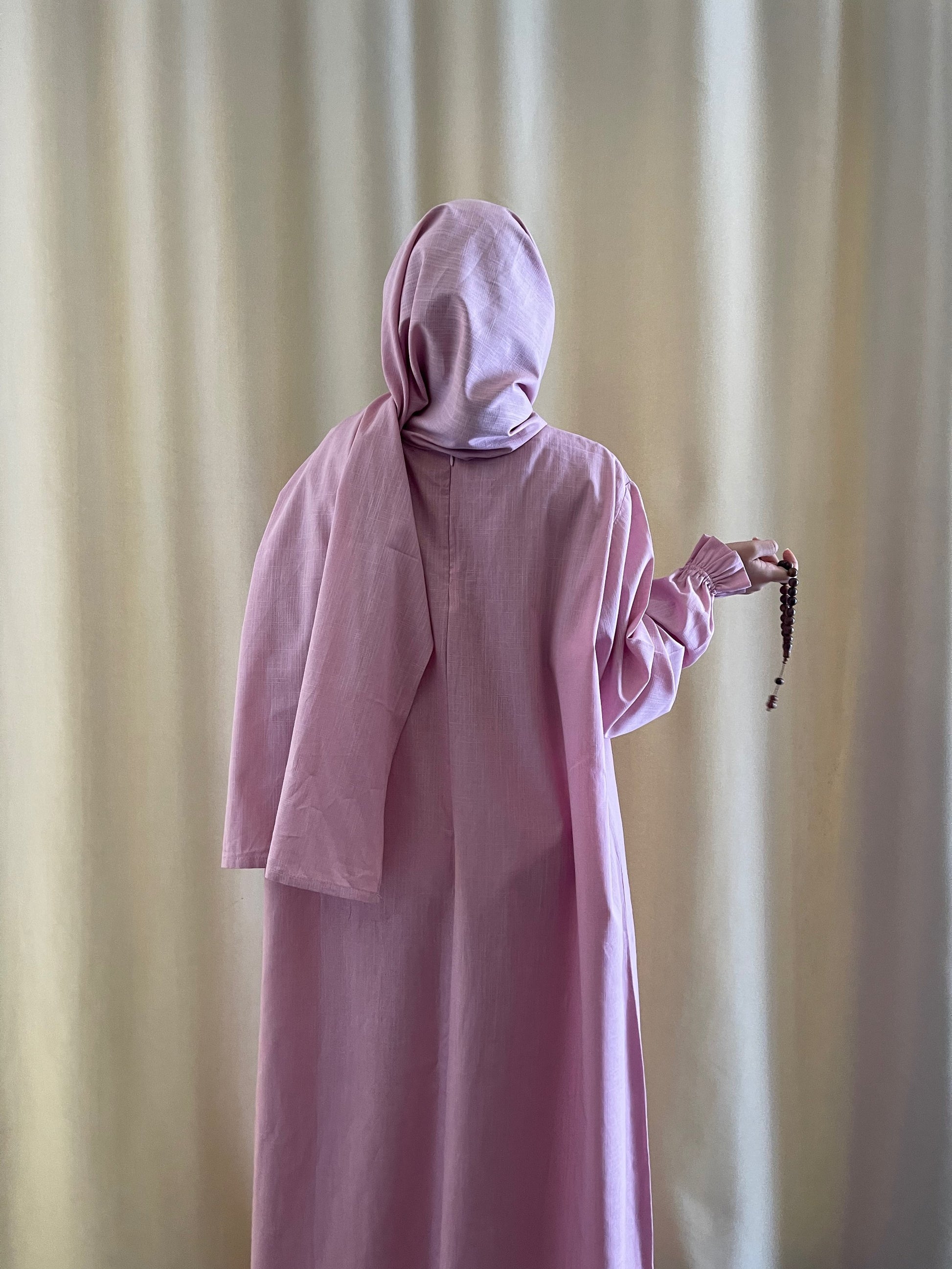 Pink A-Line Dress